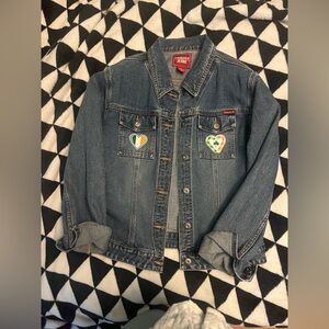 Vintage Guess Jean Denim Jacket ready for St. Pats Day